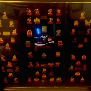 Disney Coca Cola 1986 15th anniversary 60 PC collection